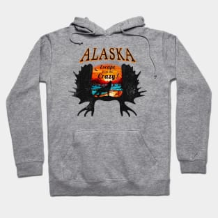 ALASKA ,Escape from the Crazy! Hoodie